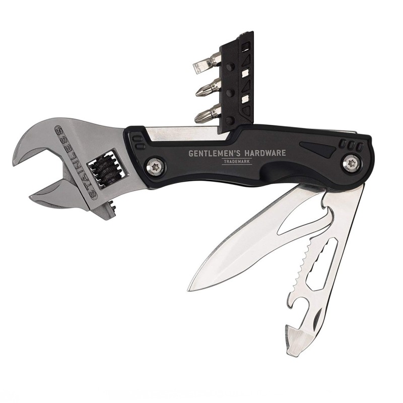 9in1 Wrench MultiTool with Torch