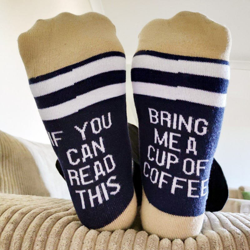 Bring Me Coffee Socks | DadShop