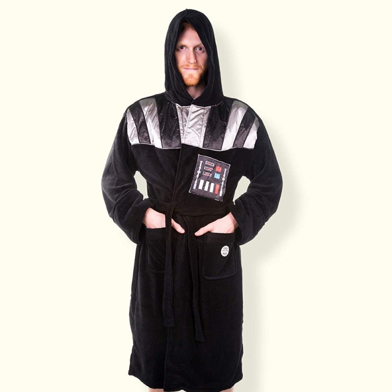 Darth Vader Chest Plate Fleece Bathrobe | DadShop