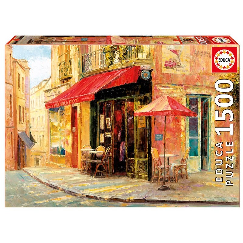 Hillside Cafe 1500 Pieces Jigsaw Puzzle